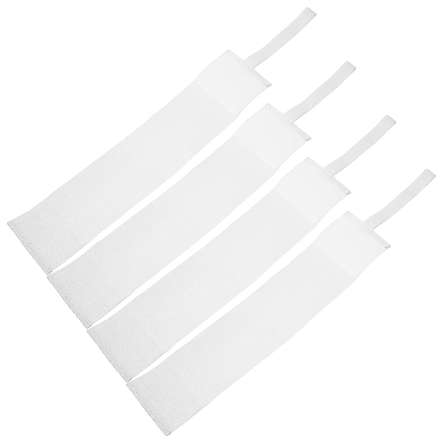 4 Pcs Blank Armbands Adjustable Captain Armband Football Arm Bands Sports Accessories Wear Resistant Team Gear Soccer Equipment