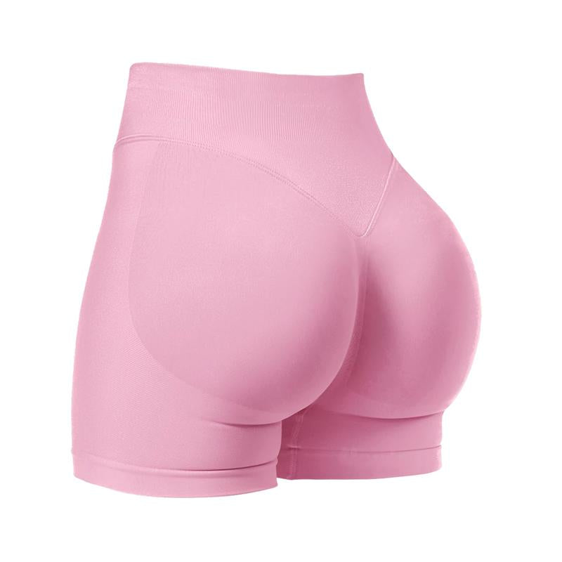 Women'S Butt Lifting High Waisted Tummy Control Gym Yoga Biker Shorts 4.5" Hidden Scrunch Workout Impact Shorts - Comfortable Fit for Various Activities