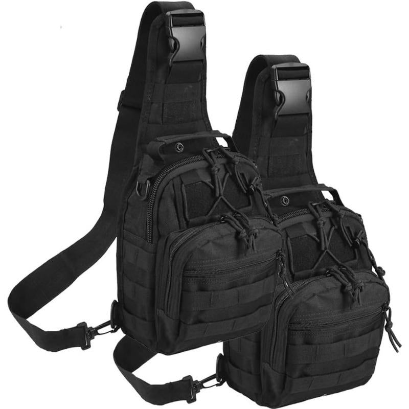 Multi-Color Optional, Men'S and Women'S Tactical Crossbodybag Chest Bag,Large-Capacity Shoulder Bag, Wear-Resistantwaterproof 1000D Outdoor Waterproof Shoulder Bag, Perfectfor Hiking and Camping Sport Bag