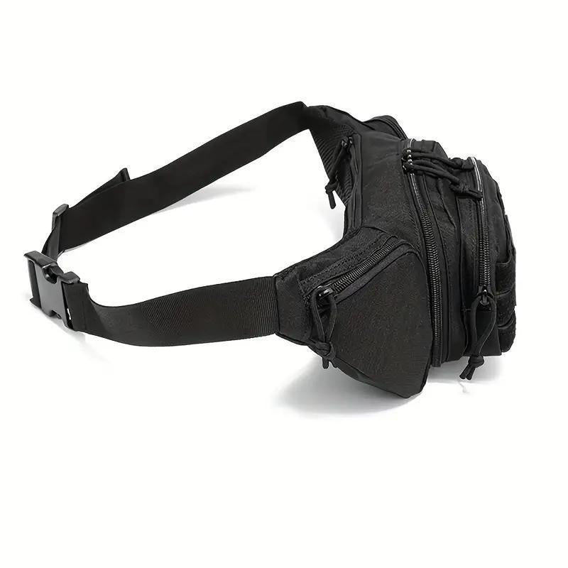 Men'S Belt Bag Polyester Backpack Hiking Mobile Phone Bag Outdoor Sports Tactical Hunting Climbing Camping Belt CS Airsoft Bag