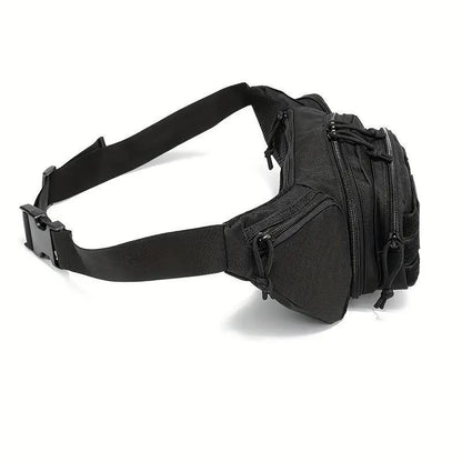 Men'S Belt Bag Polyester Backpack Hiking Mobile Phone Bag Outdoor Sports Tactical Hunting Climbing Camping Belt CS Airsoft Bag