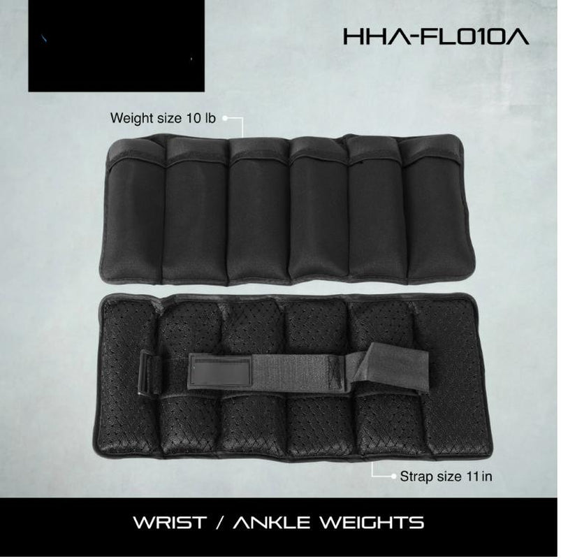 Pureformance Adjustable Wrist/Ankle Weights 2.5-Pound Pair (5 Lb Total) for Versatile Use