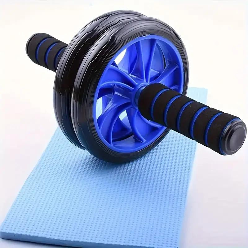 Silent Dual-Wheel Belly Roller – Slimming Waist & Belly Control, Durable PP Material, Home Fitness Equipment for Belly Muscles Muscle Trainer