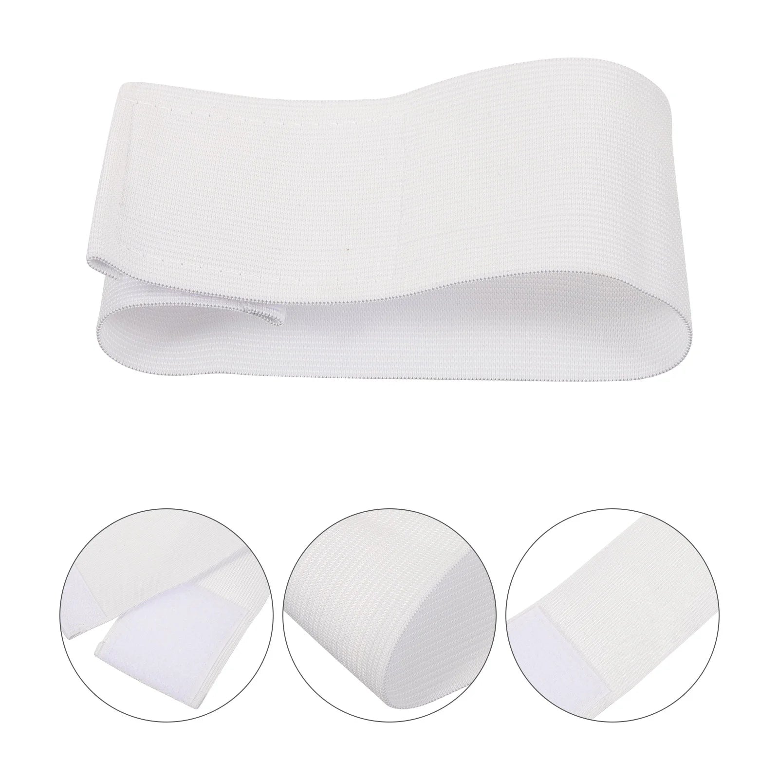 4 Pcs Blank Armbands Adjustable Captain Armband Football Arm Bands Sports Accessories Wear Resistant Team Gear Soccer Equipment