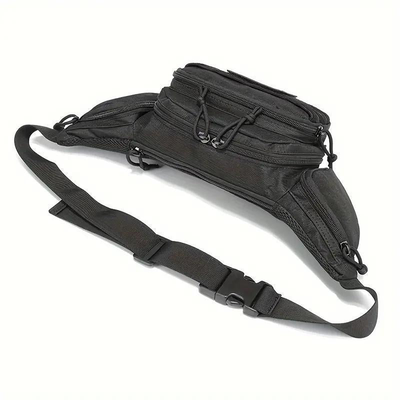 Men'S Belt Bag Polyester Backpack Hiking Mobile Phone Bag Outdoor Sports Tactical Hunting Climbing Camping Belt CS Airsoft Bag
