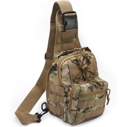 Multi-Color Optional, Men'S and Women'S Tactical Crossbodybag Chest Bag,Large-Capacity Shoulder Bag, Wear-Resistantwaterproof 1000D Outdoor Waterproof Shoulder Bag, Perfectfor Hiking and Camping Sport Bag