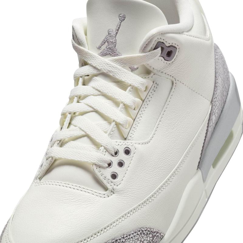 Air Jordan 3 Retro "Sail Cement Grey" - Women'S
