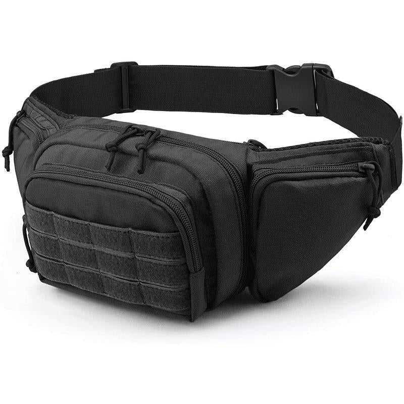 Men'S Belt Bag Polyester Backpack Hiking Mobile Phone Bag Outdoor Sports Tactical Hunting Climbing Camping Belt CS Airsoft Bag