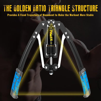 Twister Arm Exerciser - Adjustable 22-440Lbs Hydraulic Power/Home Chest Expander/Shoulder Muscle Training Fitness Equipment/Arm Enhanced Exercise Strengthener