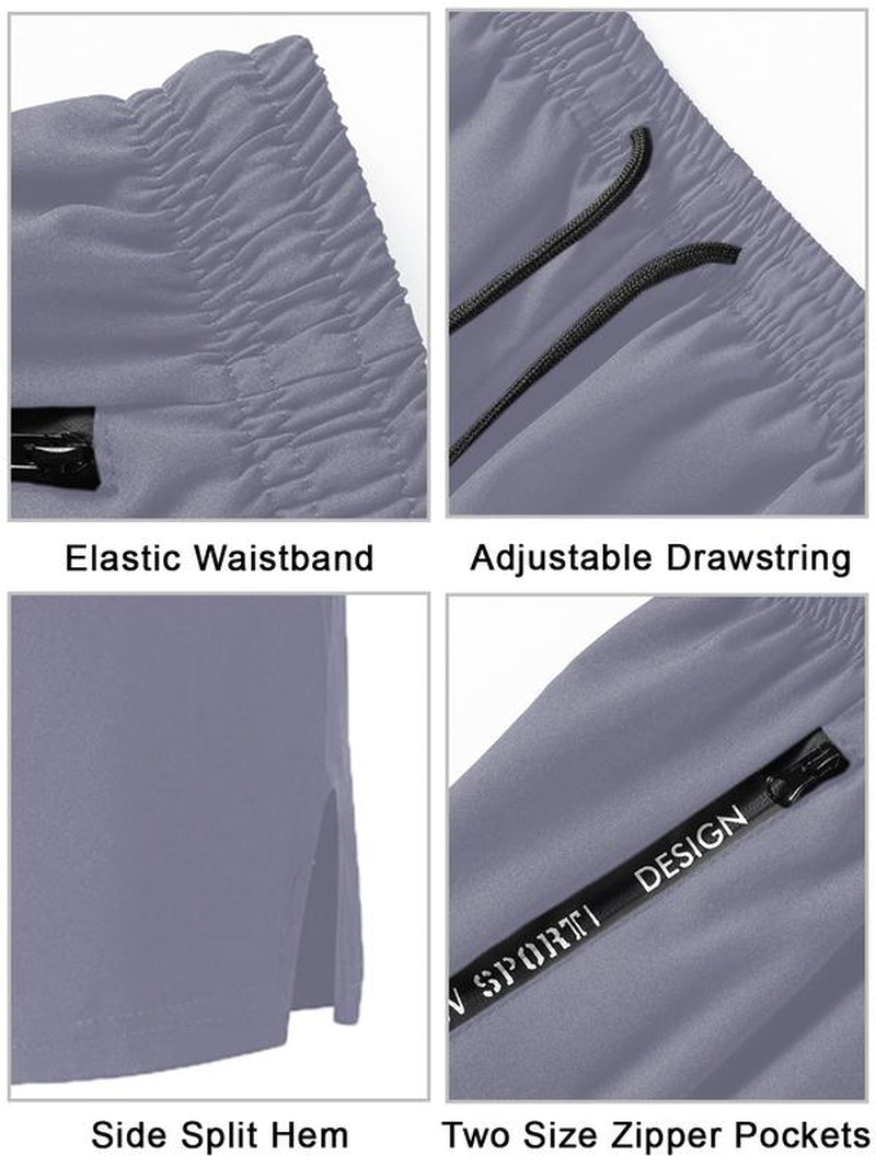 Men'S Performance Workout Shorts, Quick-Dry Gym Training Running Shorts, Lightweight & Durable Sports Shorts