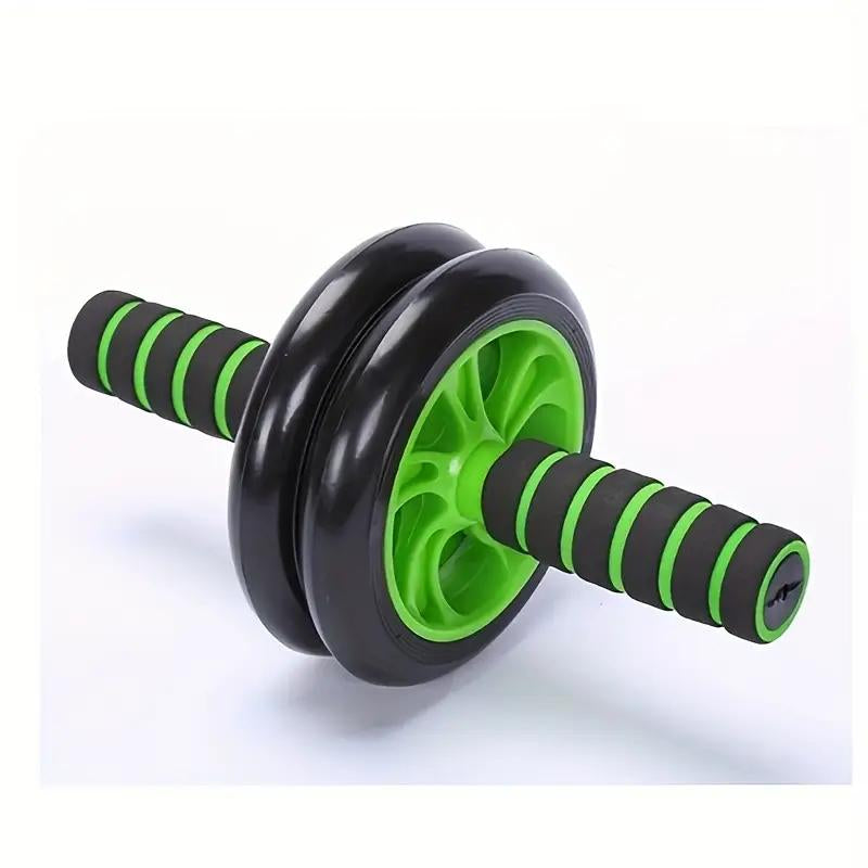 Silent Dual-Wheel Belly Roller – Slimming Waist & Belly Control, Durable PP Material, Home Fitness Equipment for Belly Muscles Muscle Trainer