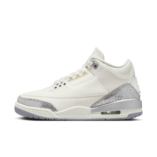 Air Jordan 3 Retro "Sail Cement Grey" - Women'S
